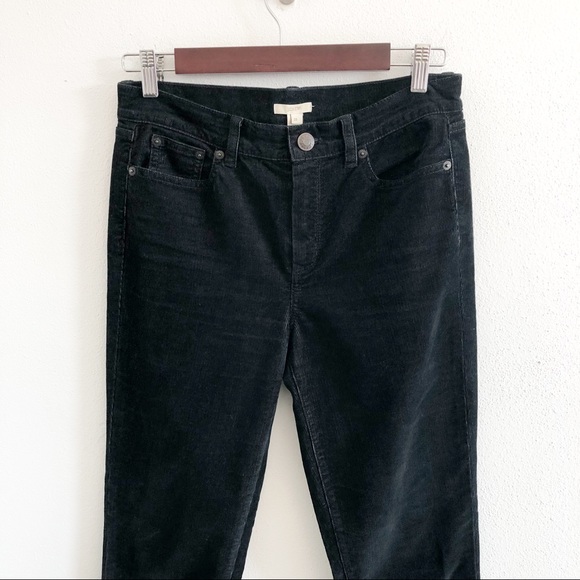 J. CREW black skinny high rise corduroy pants 28 - Picture 6 of 12